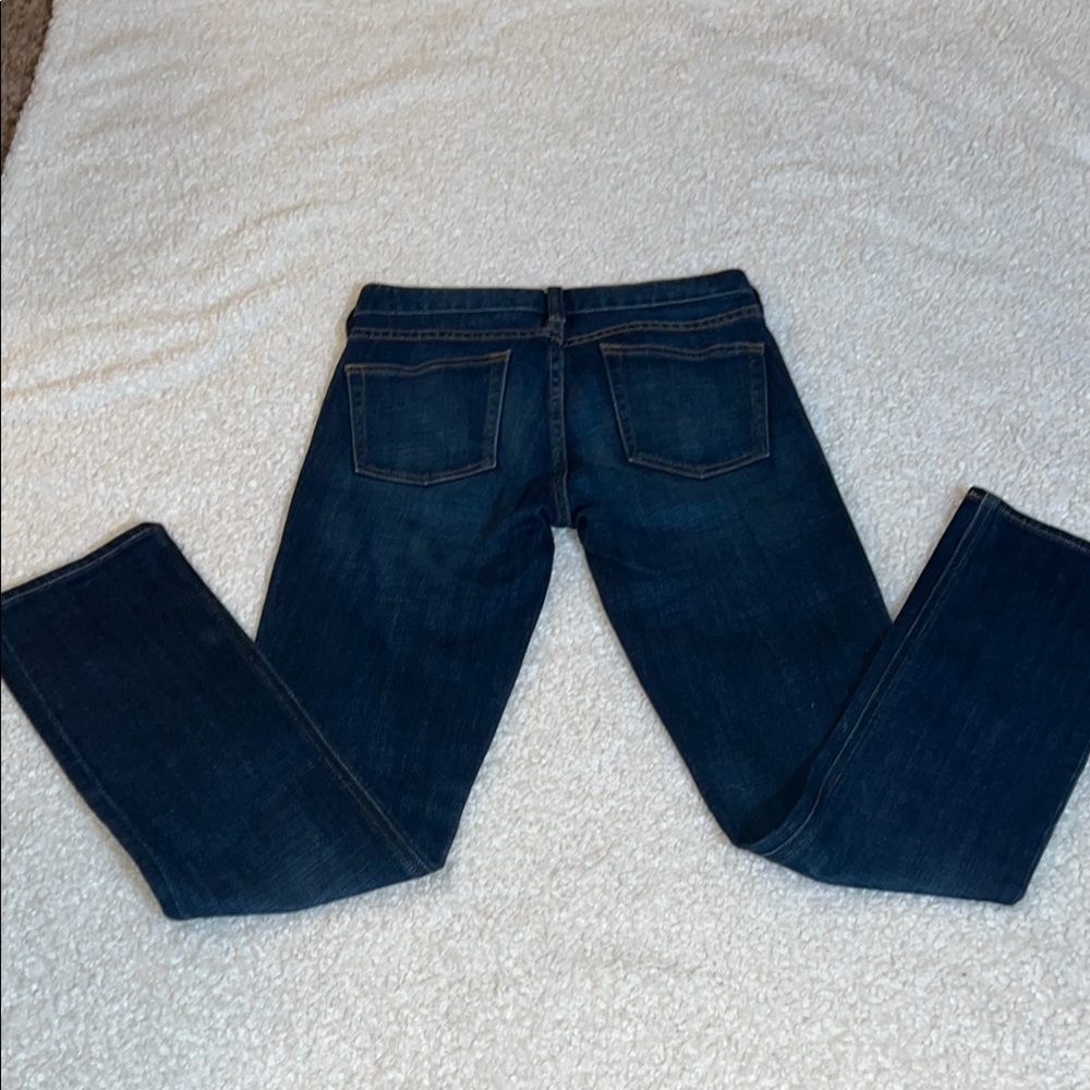 J. Crew Women’s Blue Straight Leg Jeans Timeless Design SZ 26 - Picture 5 of 11